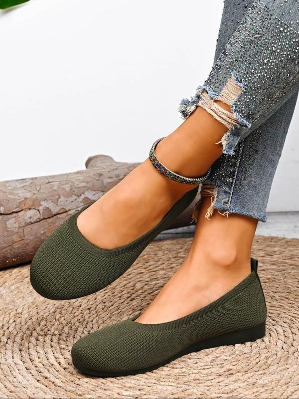 Ballerines en maille à semelle rembourrée — Amielle Paris