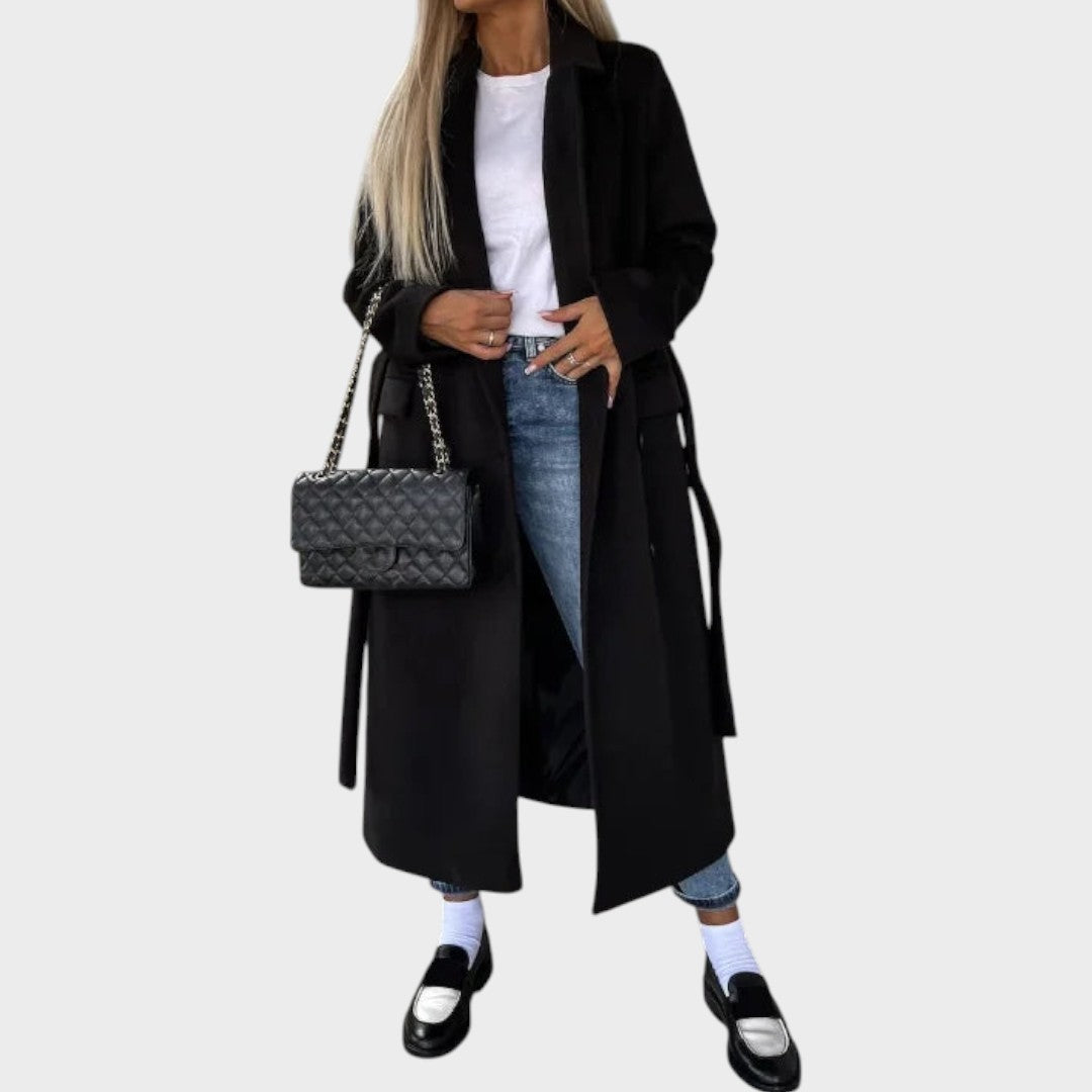 Germaine | Manteau à revers boutonné
