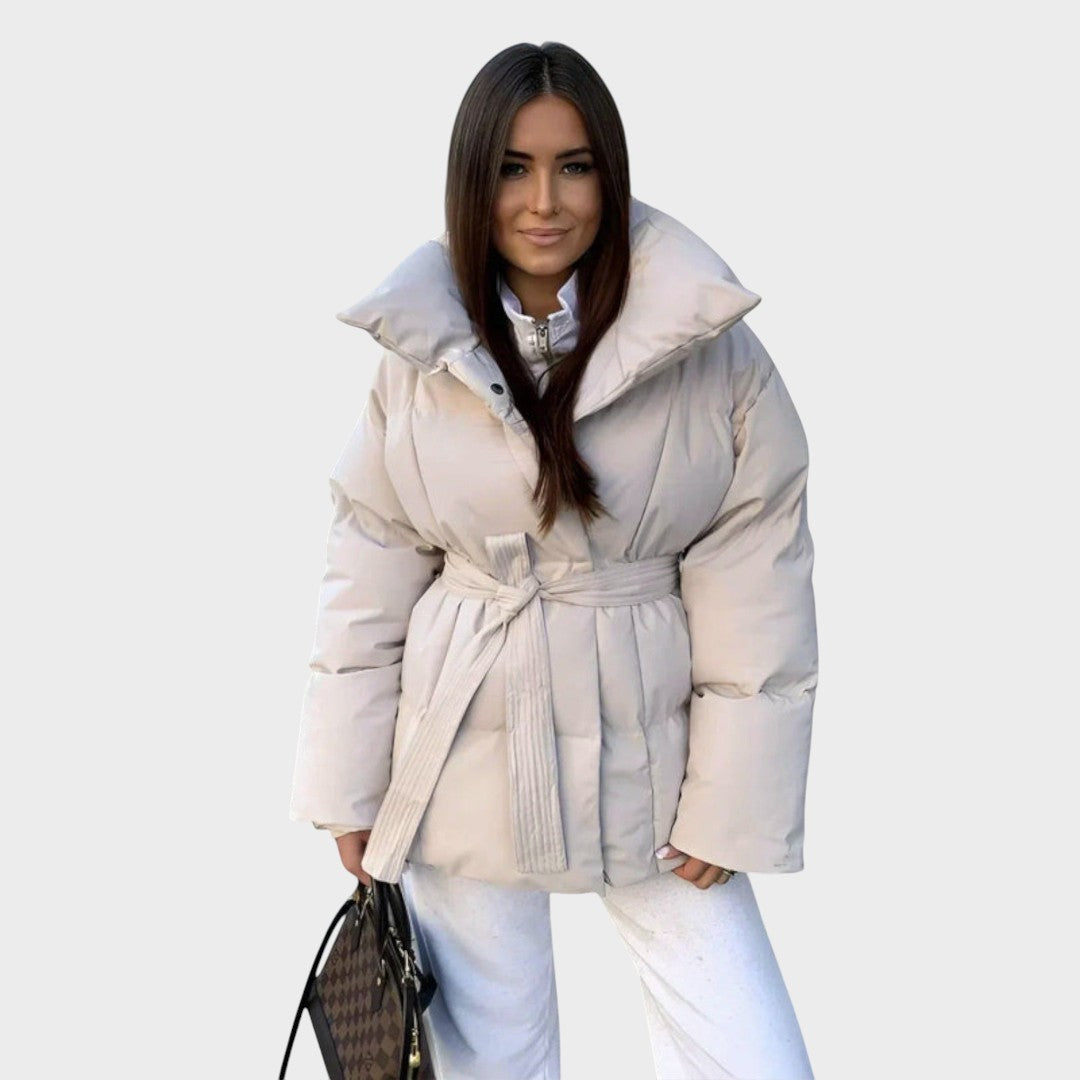 Marcelle | Veste matelassée à ceinture