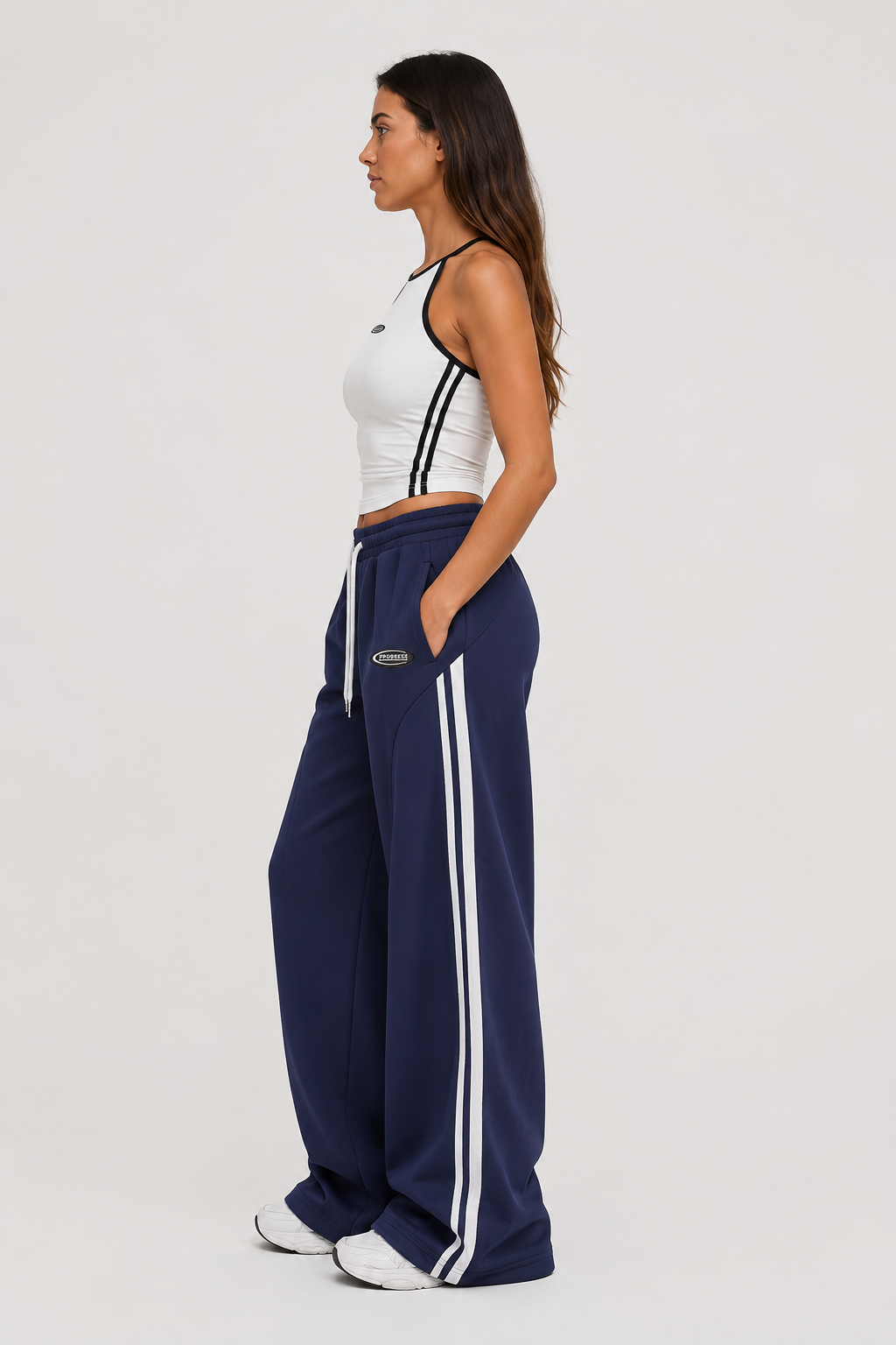 Ensemble haut tour de cou et pantalon — Evy — Amielle Paris