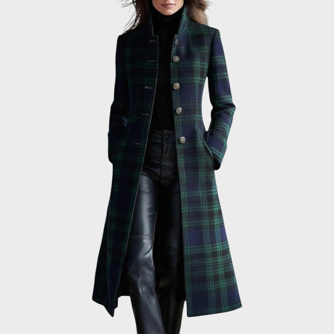Valentine | Manteau à carreaux
