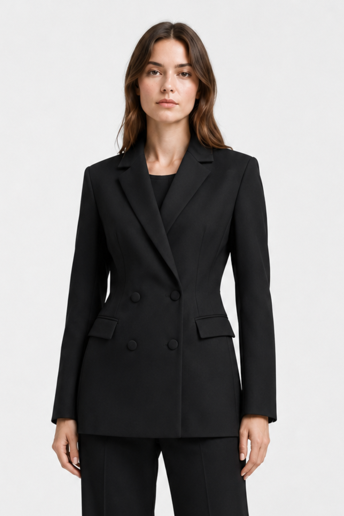 Zoey — Veste ample à poches plaquées — Amielle Paris