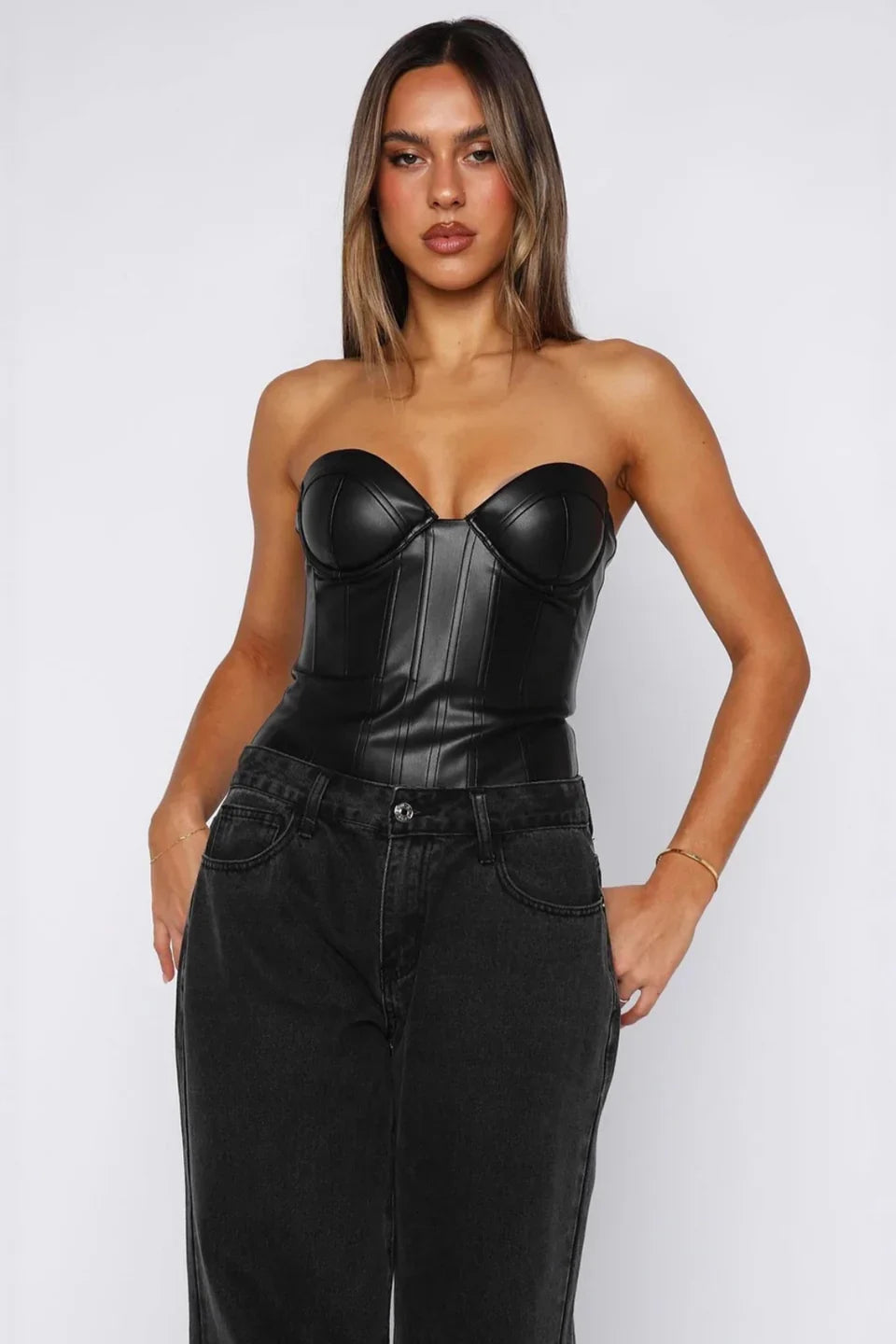 Bustier à décolleté cœur Anaïs — Amielle Paris
