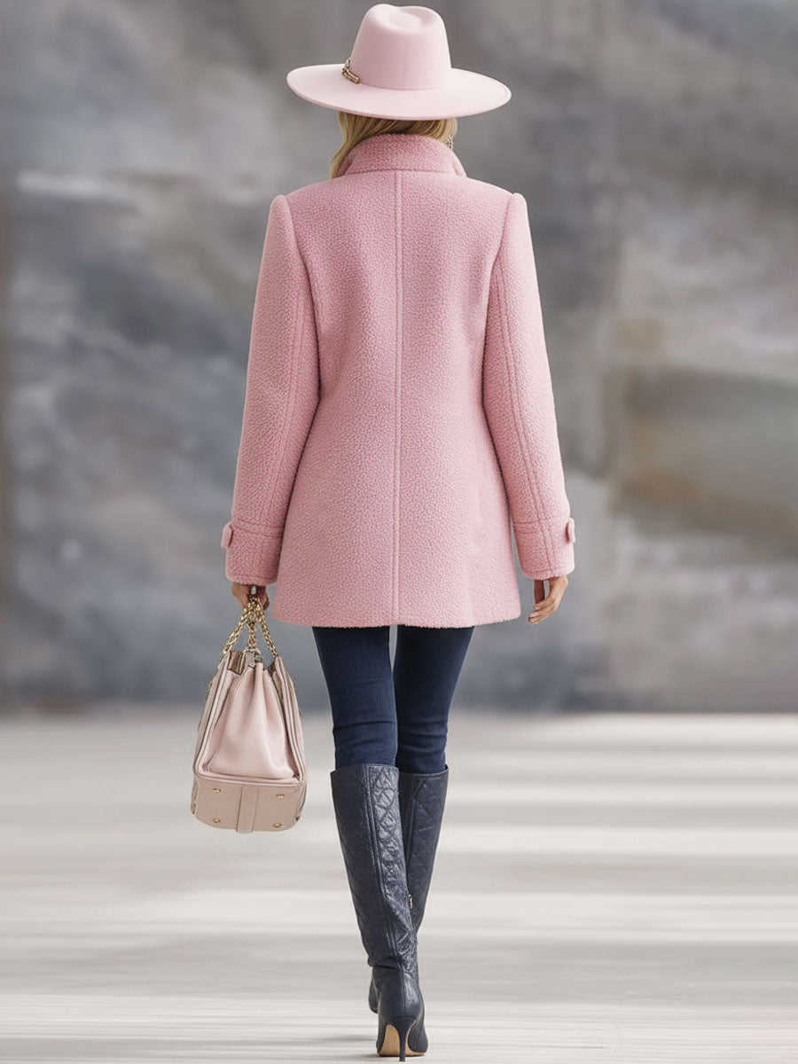 Veste en polaire zippée à col montant — Amielle Paris