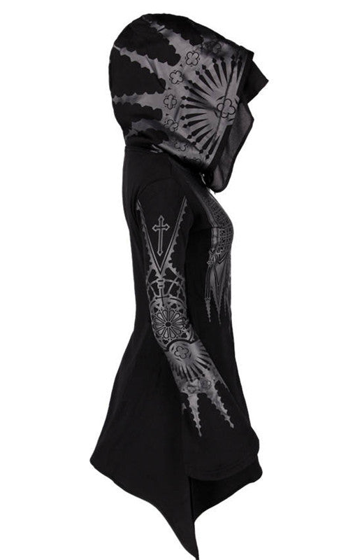 Witching Hour — Tunique à capuche Halloween — vue 4