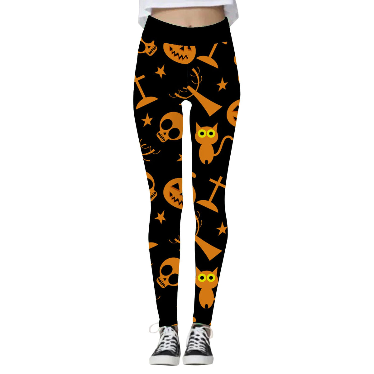 Black Cat Society — Legging Halloween — vue 3