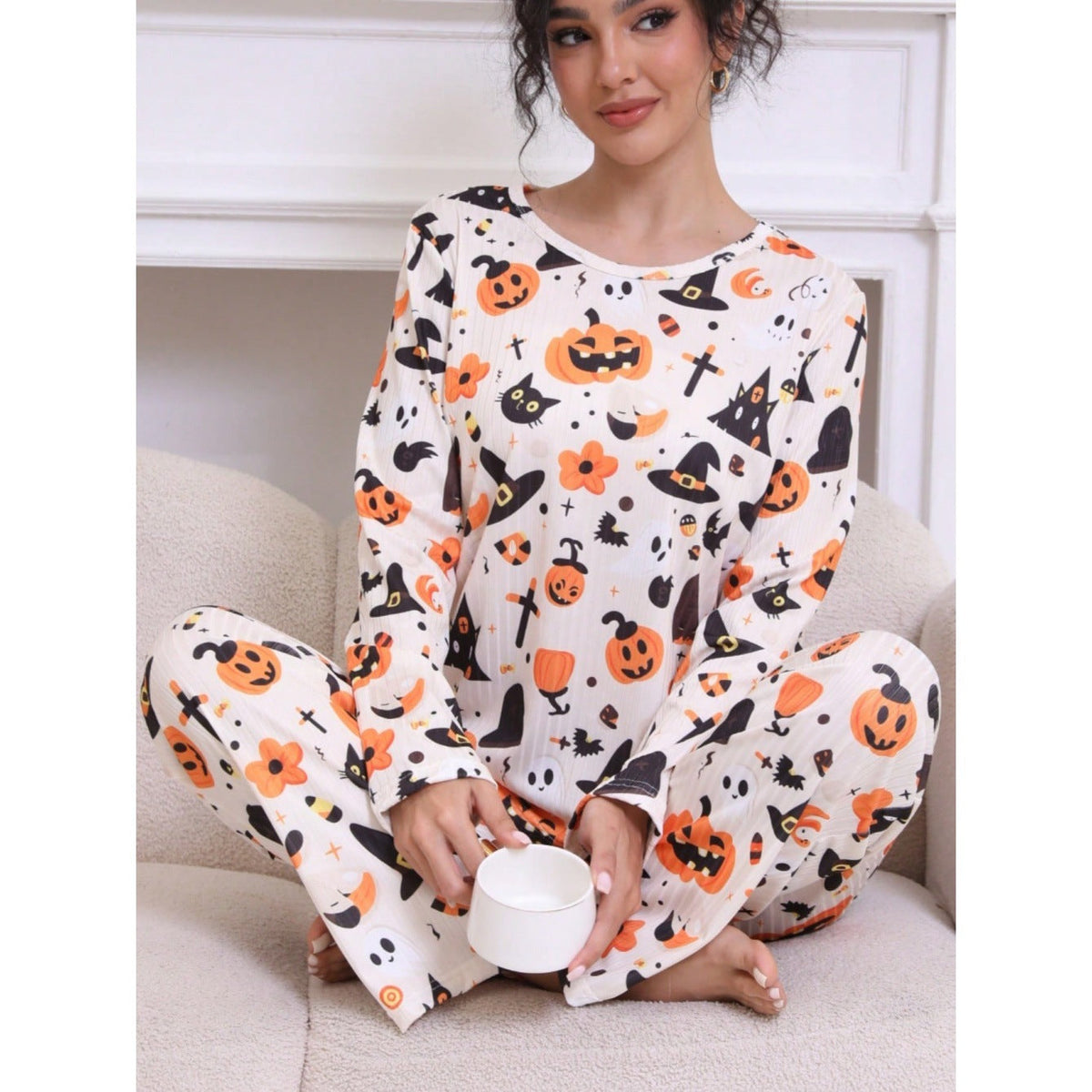 Boneyard Belle — Pyjama imprimé Halloween — vue 5