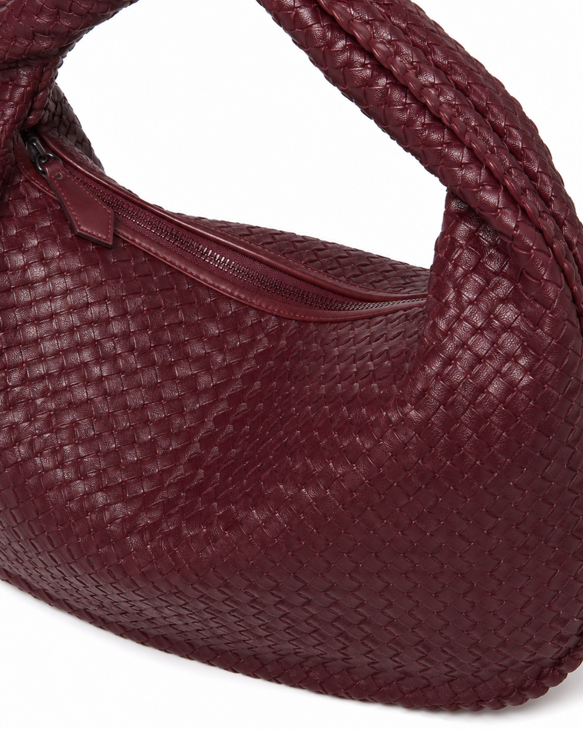 Belle — Sac hobo à anse tressée — Amielle Paris