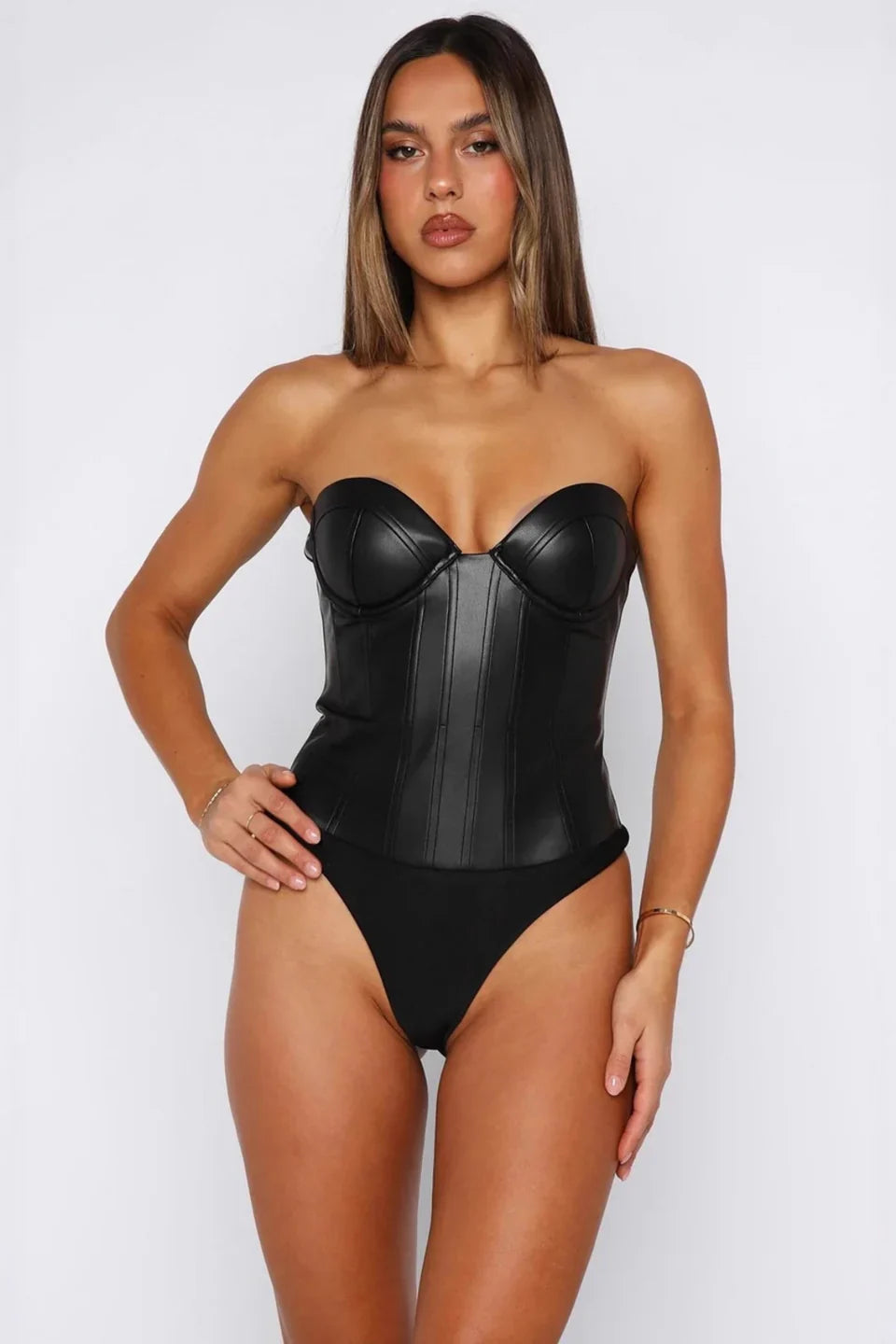 Bustier à décolleté cœur Anaïs — Amielle Paris