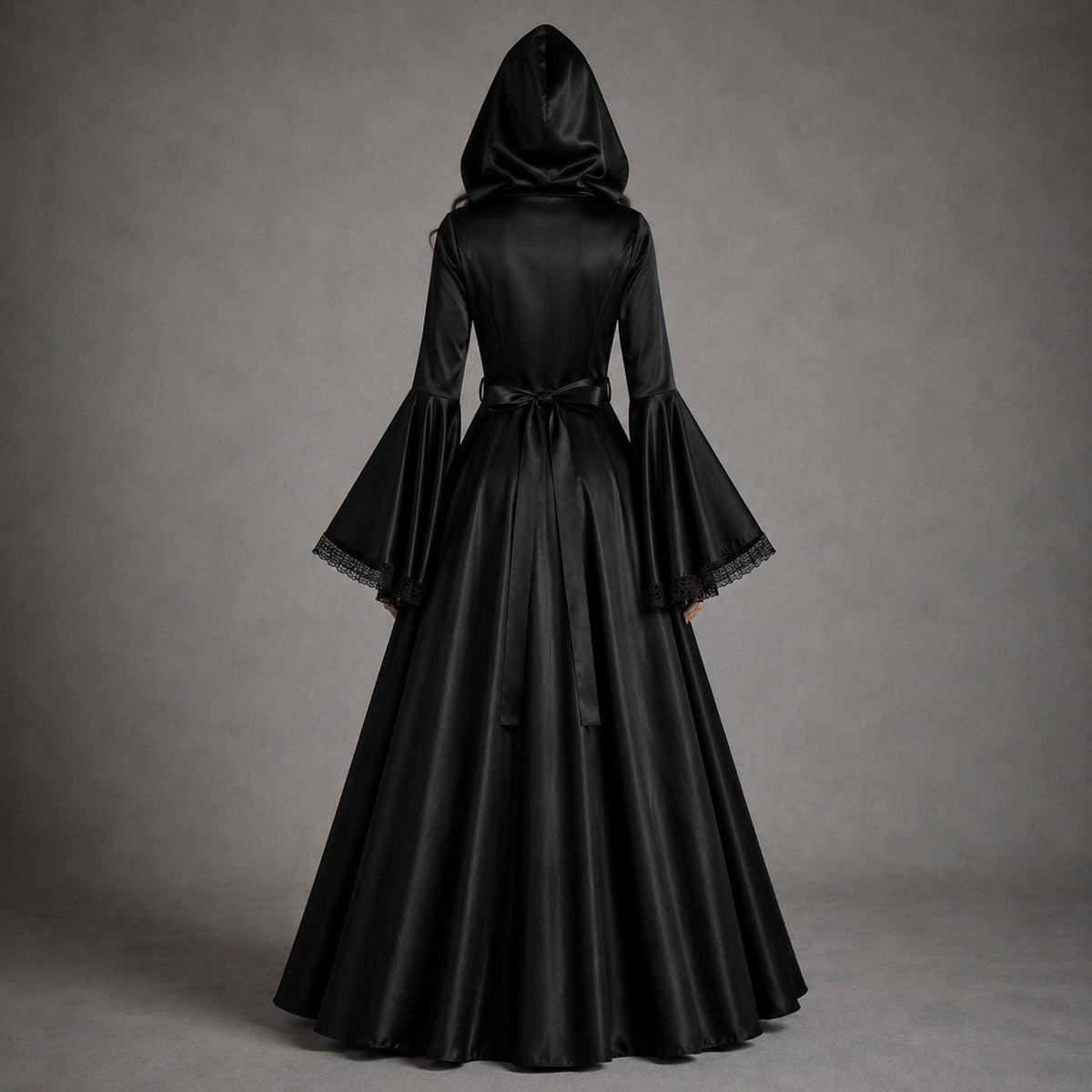 Haunted Manor — Robe de sorcière noire — vue 4