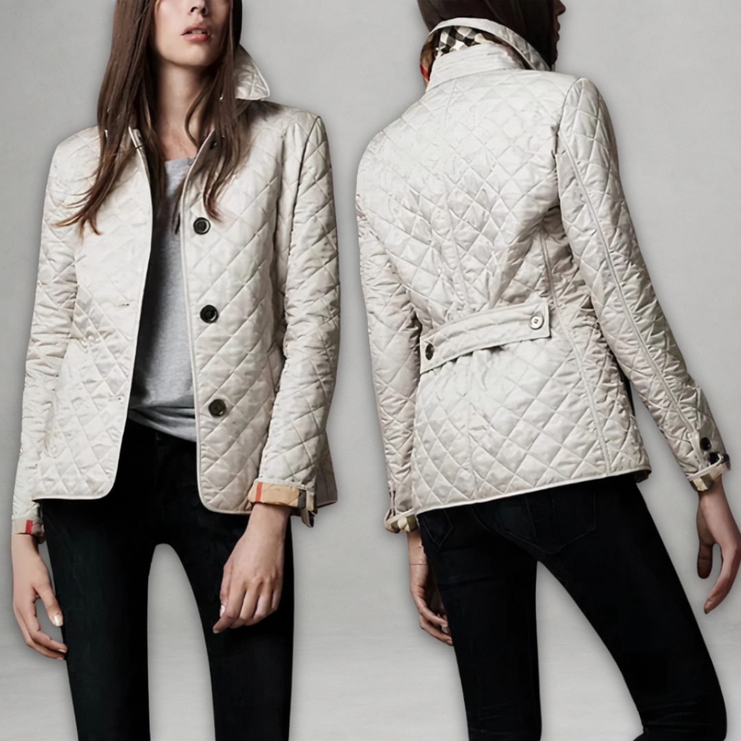 Giselle — Veste matelassée boutonnée — Amielle Paris