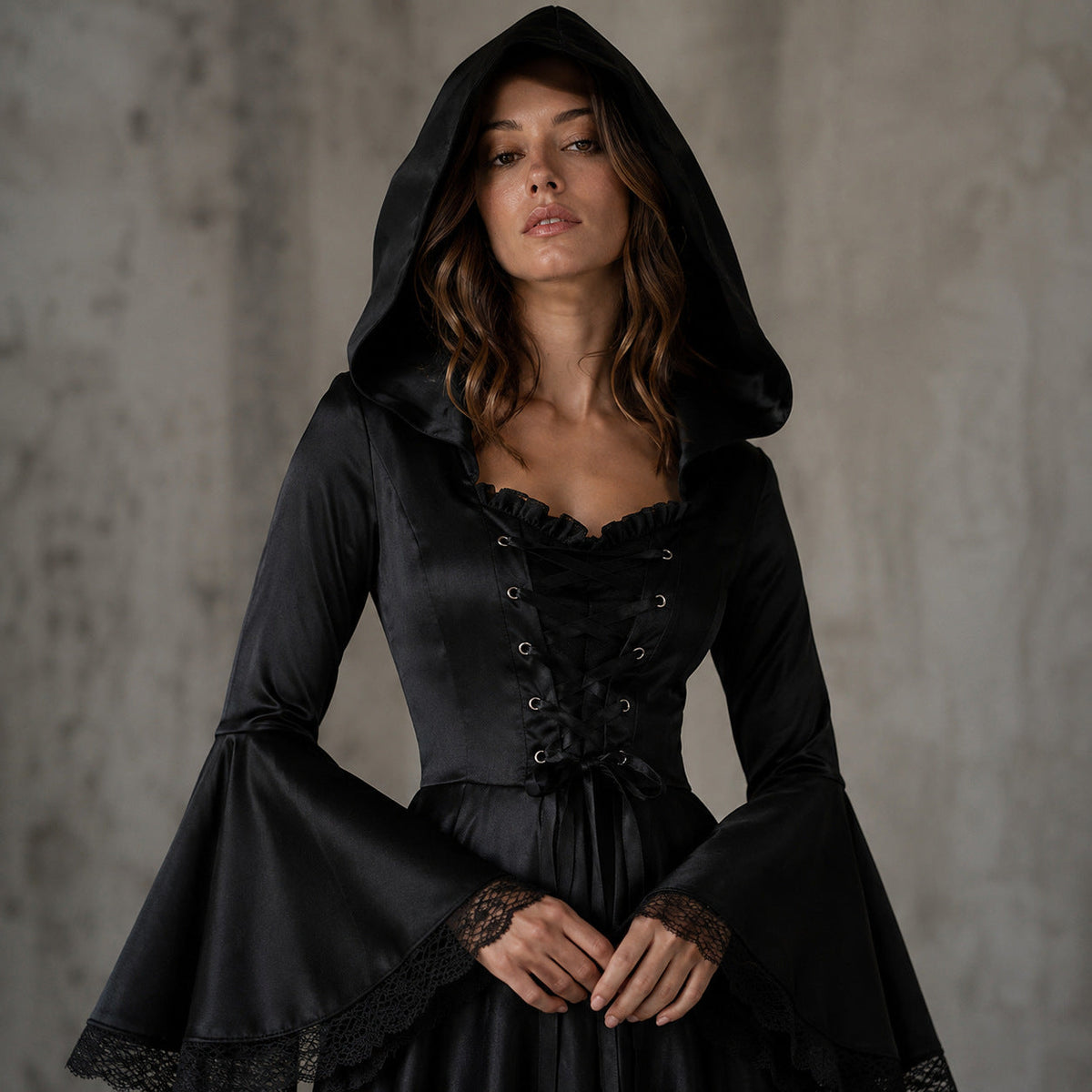 Wicked Hollow — Robe de sorcière à capuche — vue 4