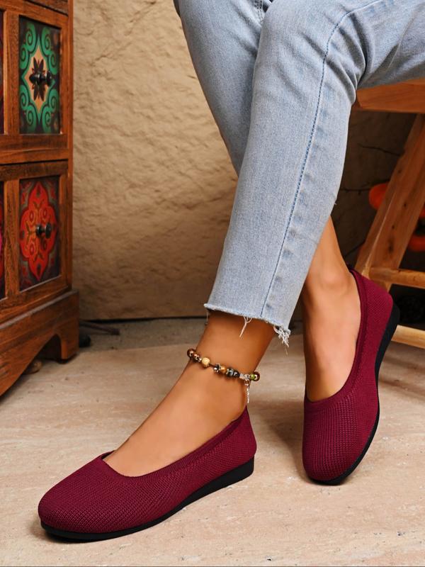 Ballerines en maille à semelle rembourrée — Amielle Paris