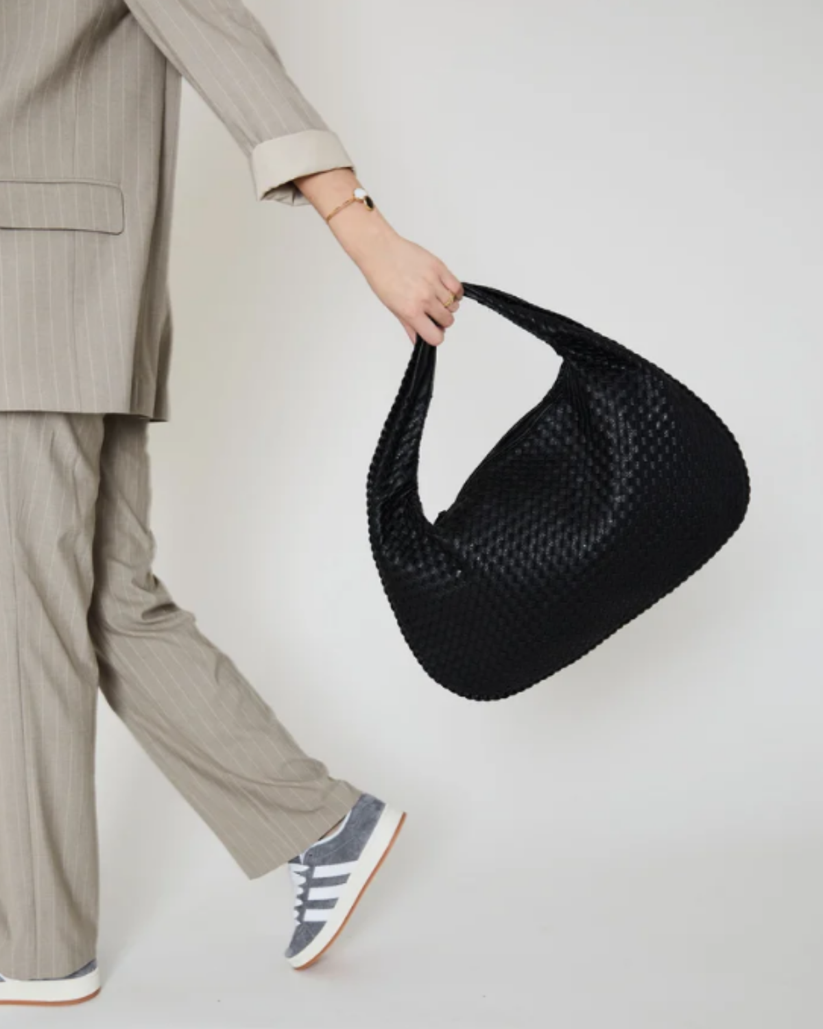 Belle — Sac hobo à anse tressée — Amielle Paris