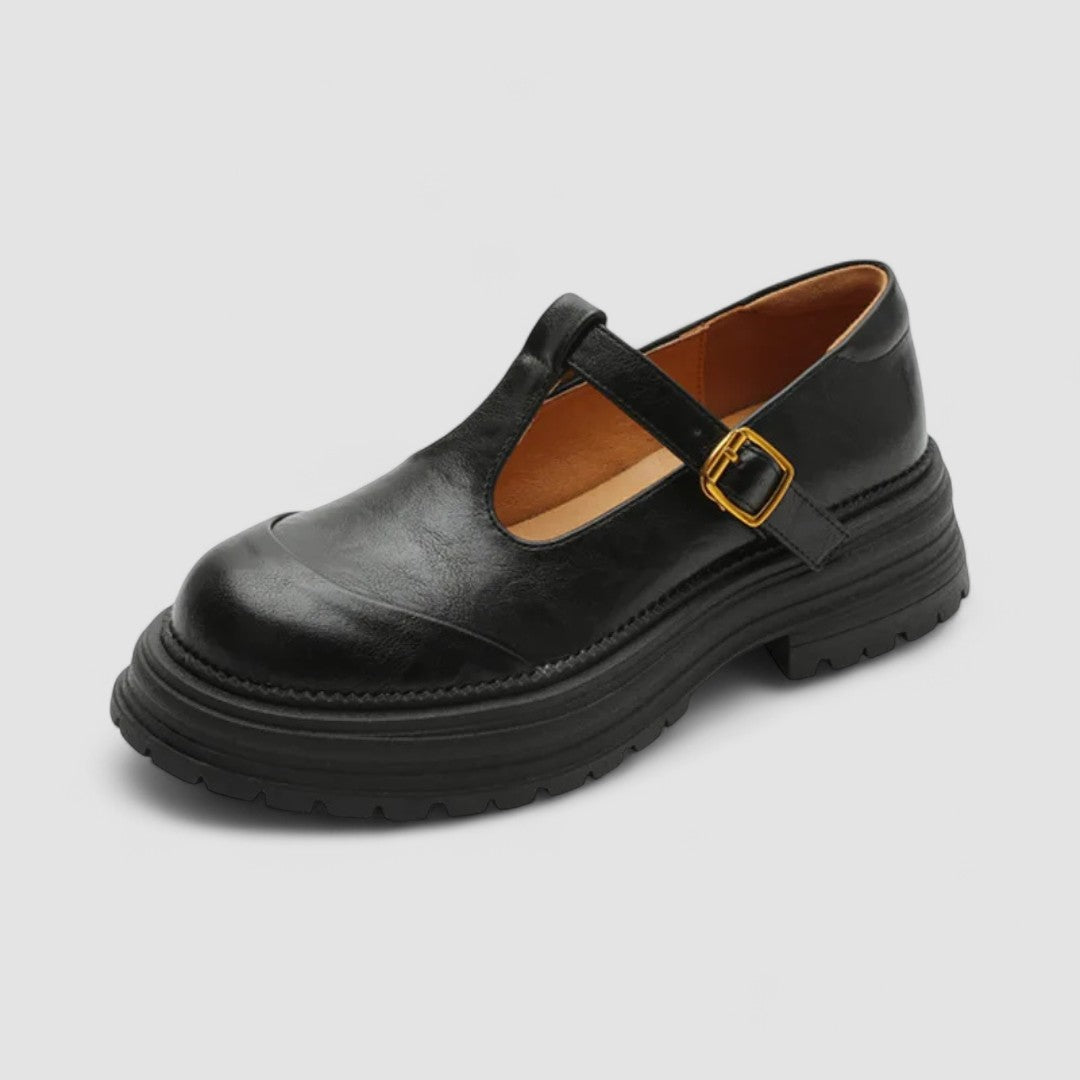 Chaussures Mary Jane à bride en T et semelle épaisse — Amielle Paris