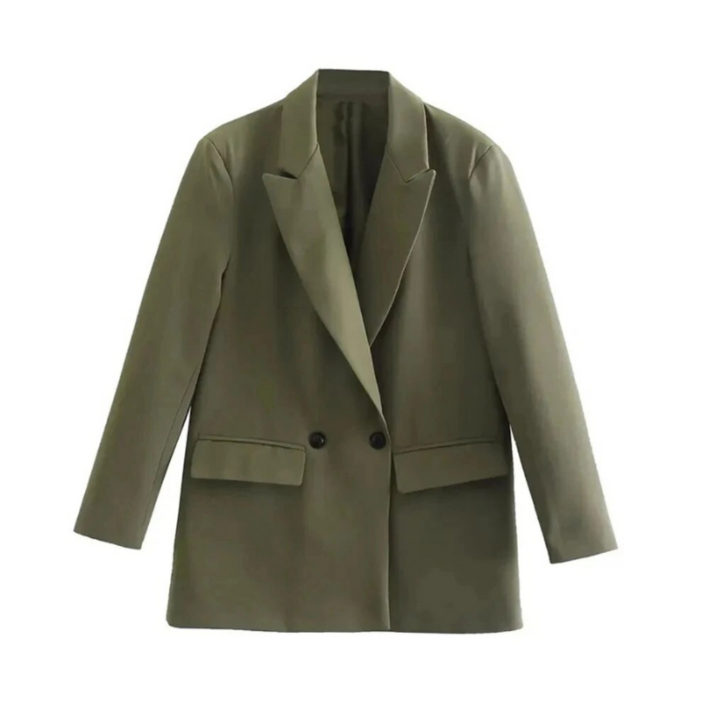 Blazer ample à boutonnage croisé — Amielle Paris