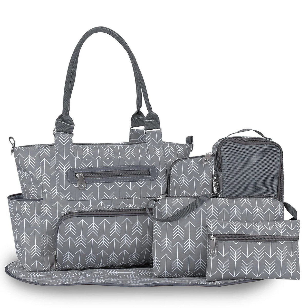Sac à langer et accessoires — Ensemble 7 pièces — vue 8
