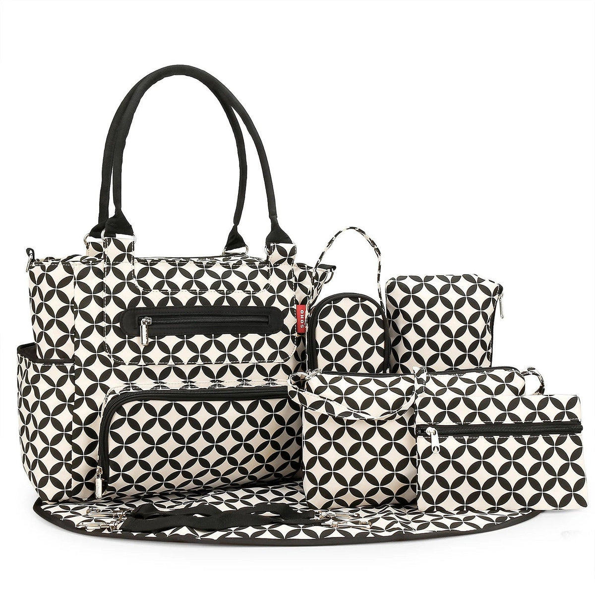 Sac à langer et accessoires — Ensemble 7 pièces — vue 10