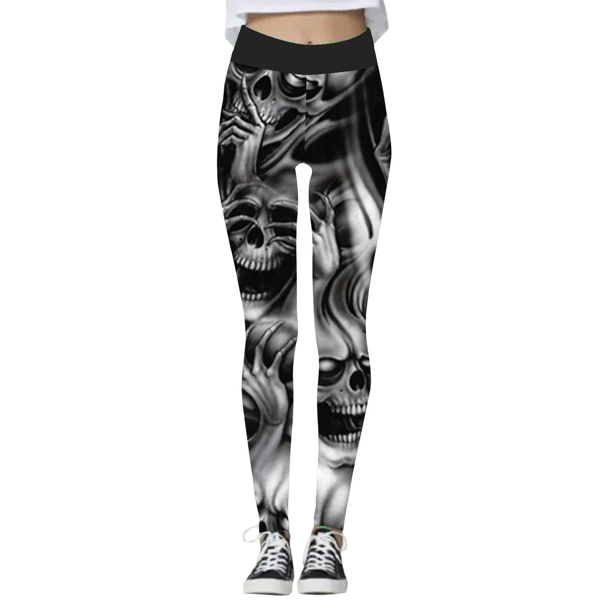 Black Cat Society — Legging Halloween — vue 13
