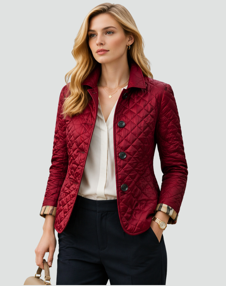 Chayenna — Veste matelassée à col montant — Amielle Paris