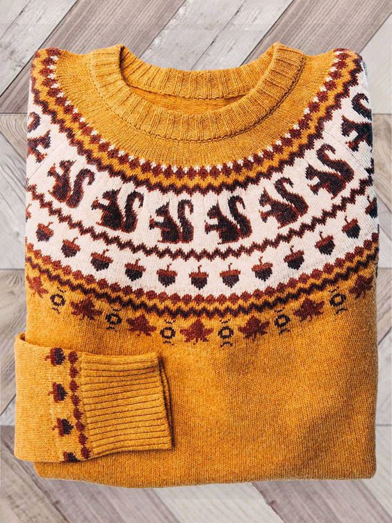 Geneviève | Pull à motifs d’Halloween — Amielle Paris