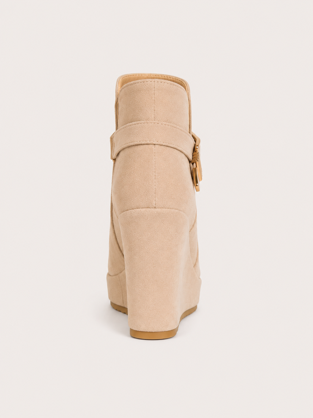Bottines compensées à boucle Édith — Amielle Paris