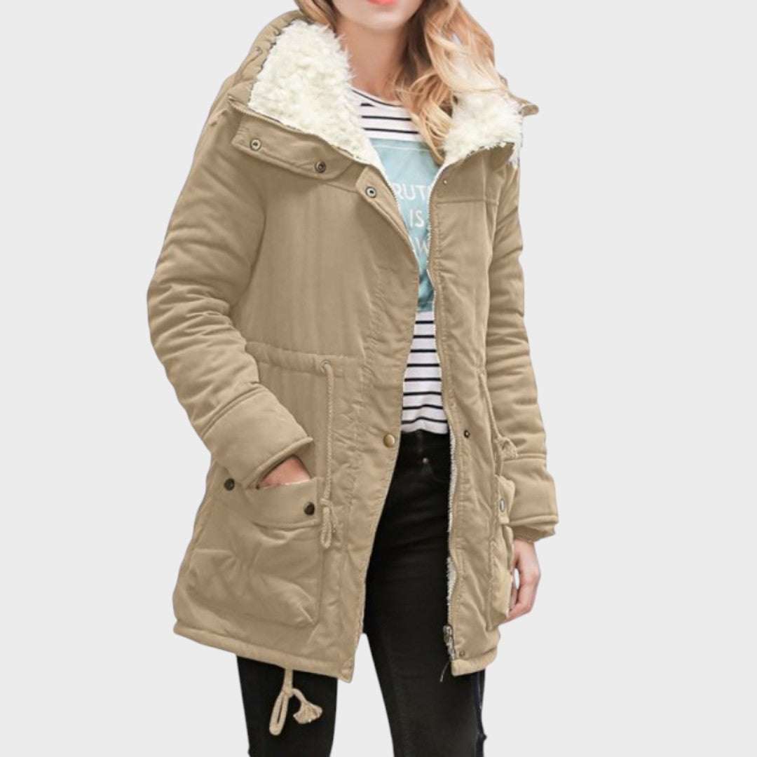 Léonie | Manteau matelassé doublé