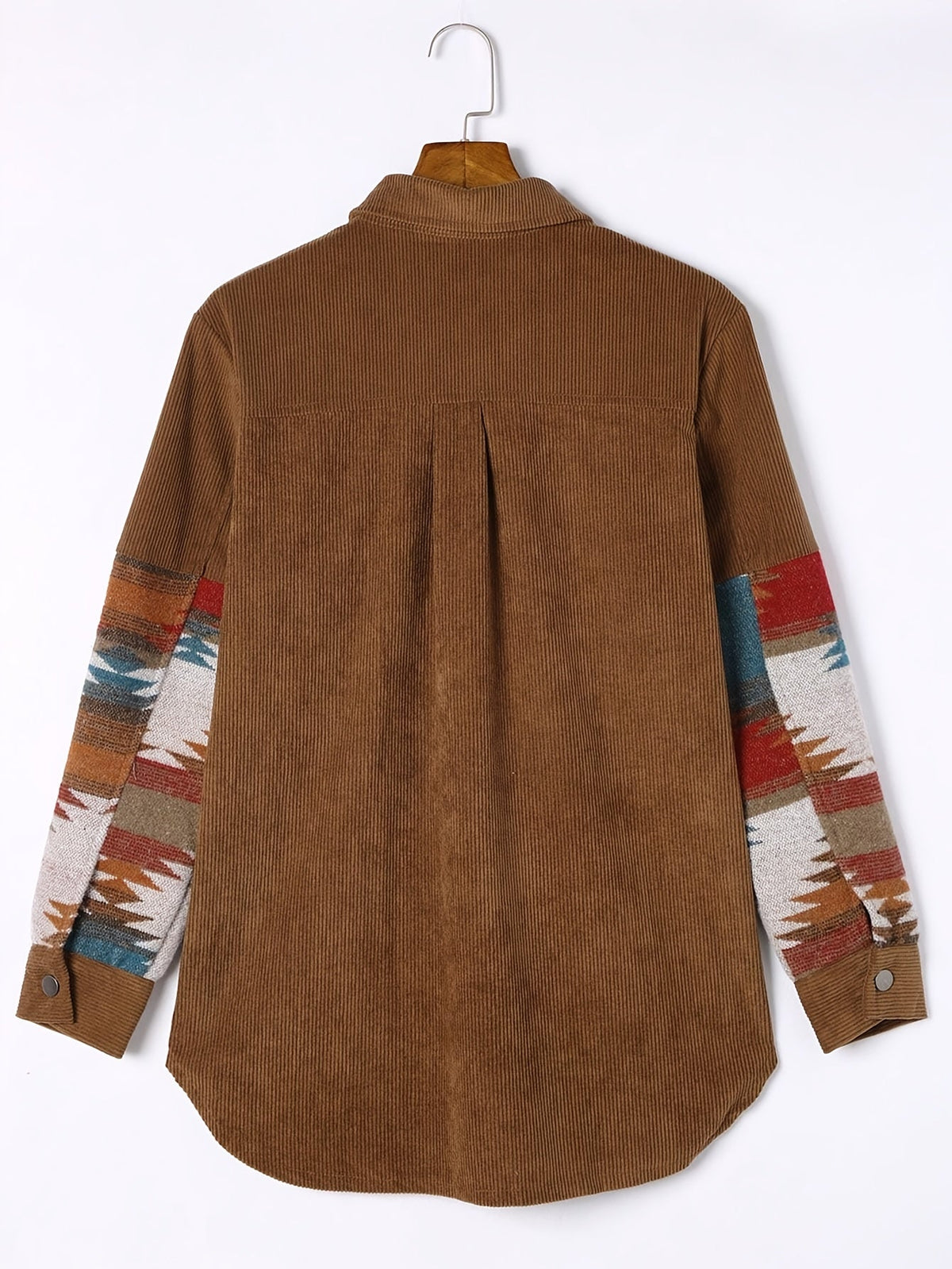 Harper | Veste en velours côtelé et patchwork — Amielle Paris