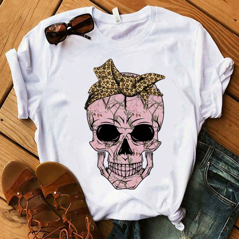 Bone Daddy — T-shirt Halloween tête de mort — vue 8