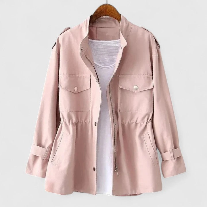 Clara — Veste légère à taille ajustable — Amielle Paris