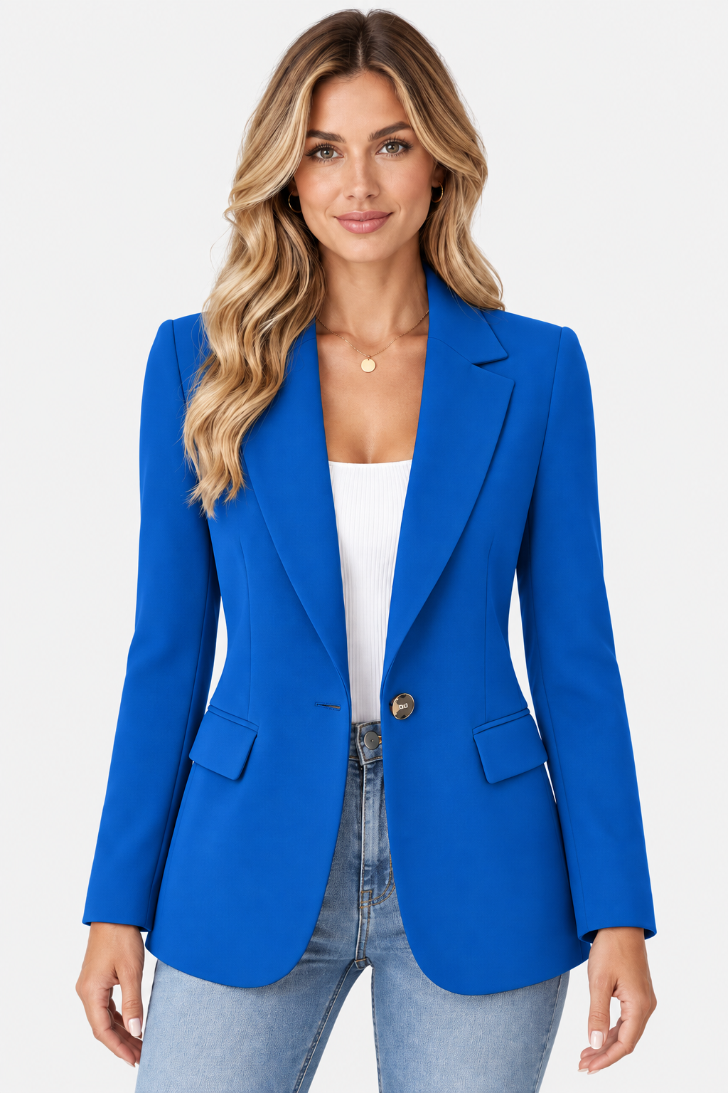 Blazer tailleur à col châle — Amielle Paris