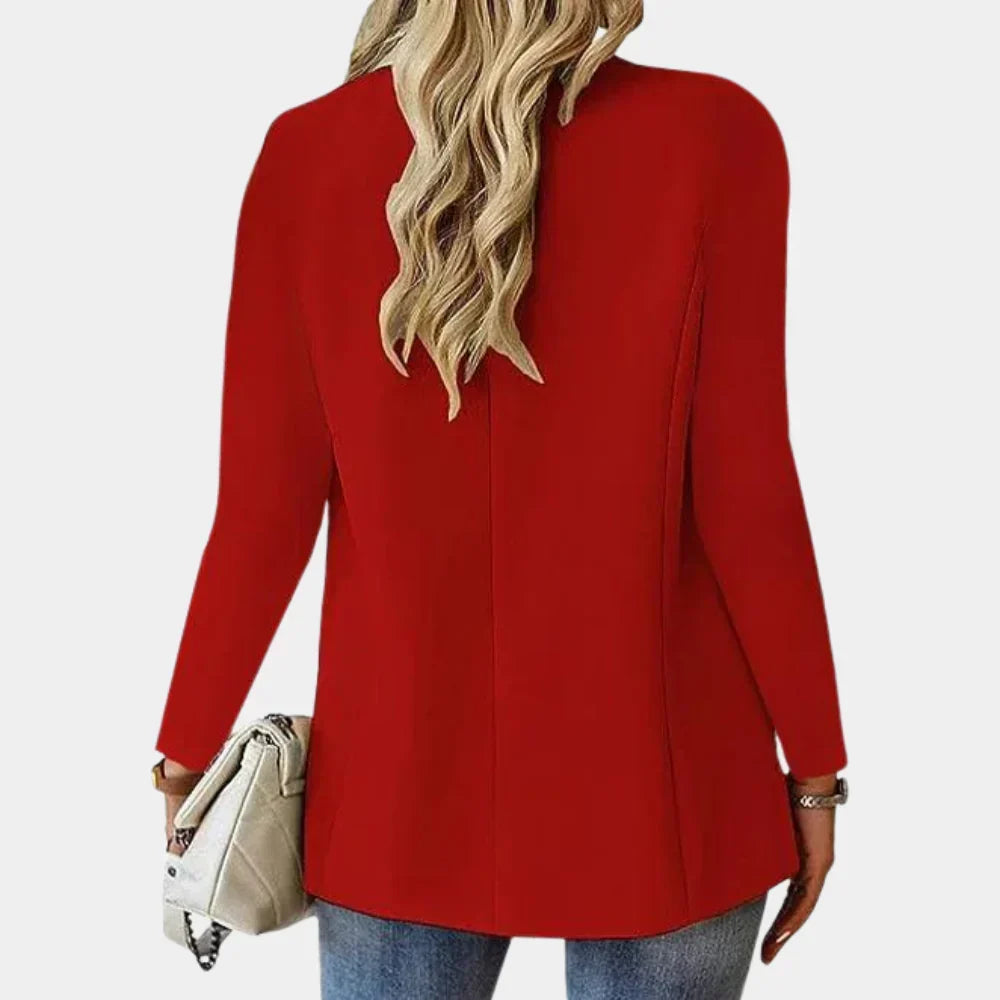 Olivia — Blazer ajusté à bouton unique — Amielle Paris