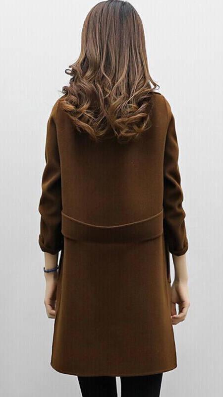 Manteau long à boutonnage simple — Amielle Paris