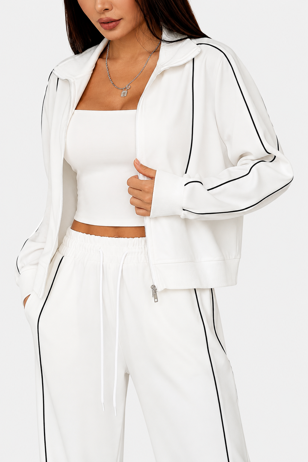 Ensemble veste, top et pantalon — Emilie — Amielle Paris