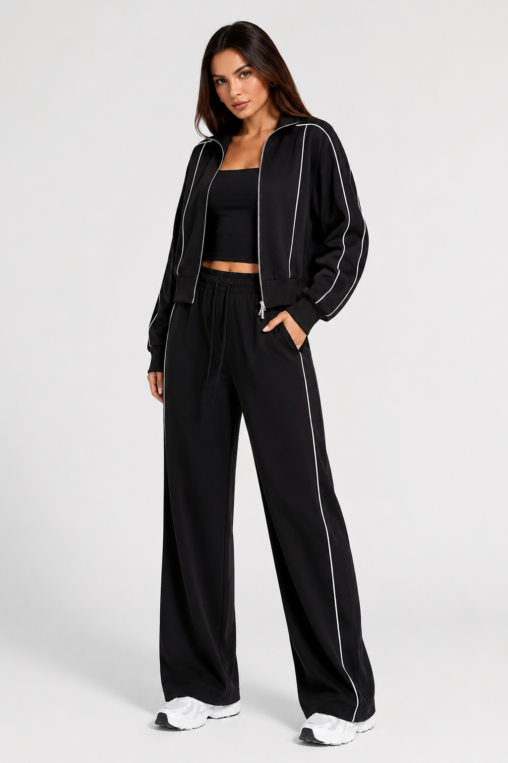 Ensemble veste, top et pantalon — Emilie — Amielle Paris