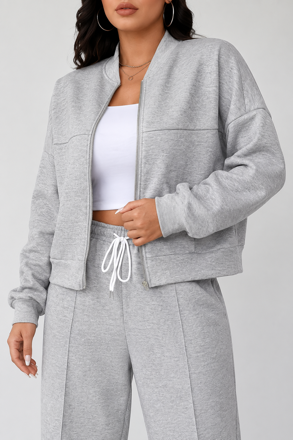 Ensemble veste zippée et pantalon — Ellie — Amielle Paris
