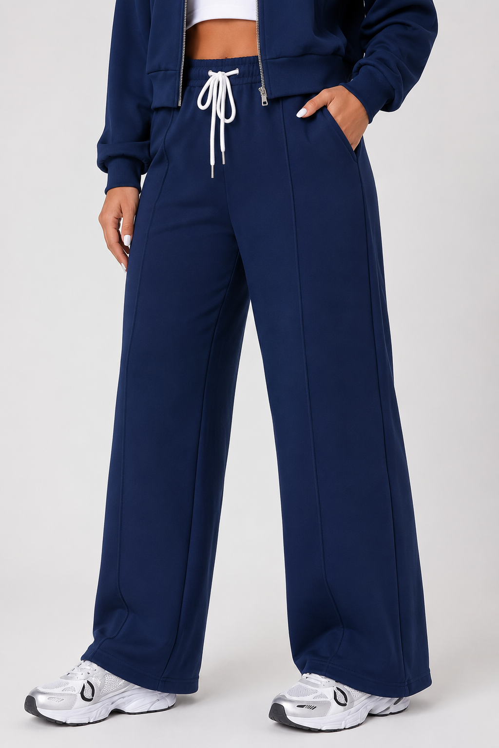 Ensemble veste zippée et pantalon — Ellie — Amielle Paris