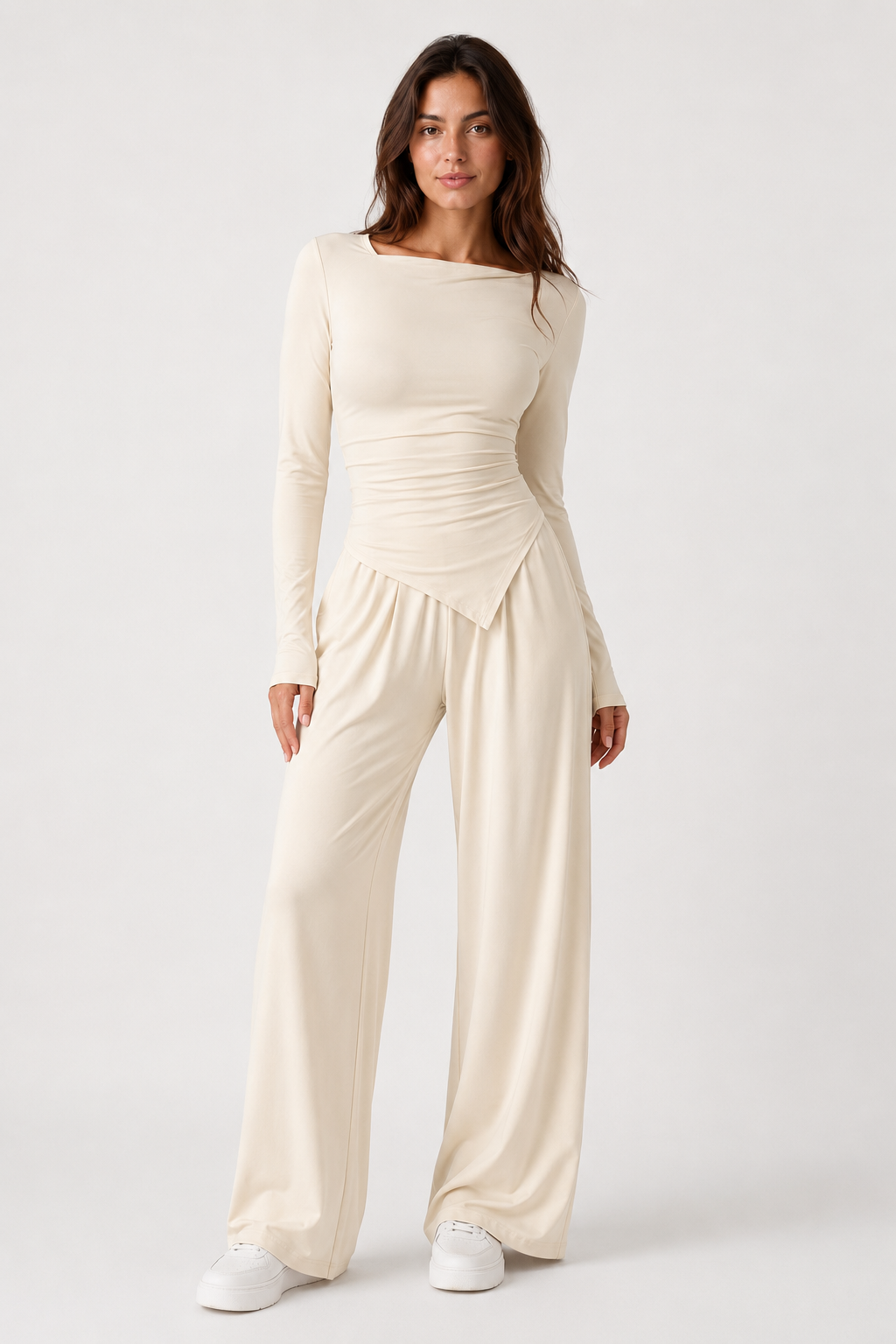 Ensemble haut et pantalon fluide — Roza — Amielle Paris