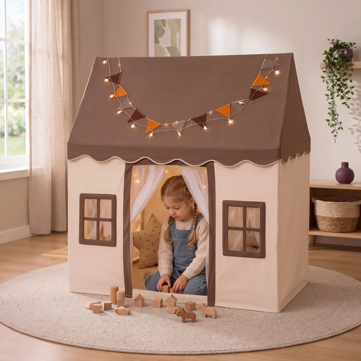Tente de jeu enfant en forme de maison — vue 8