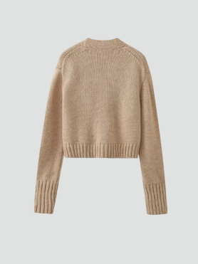 Gilet à col V et poches plaquées — Amielle Paris
