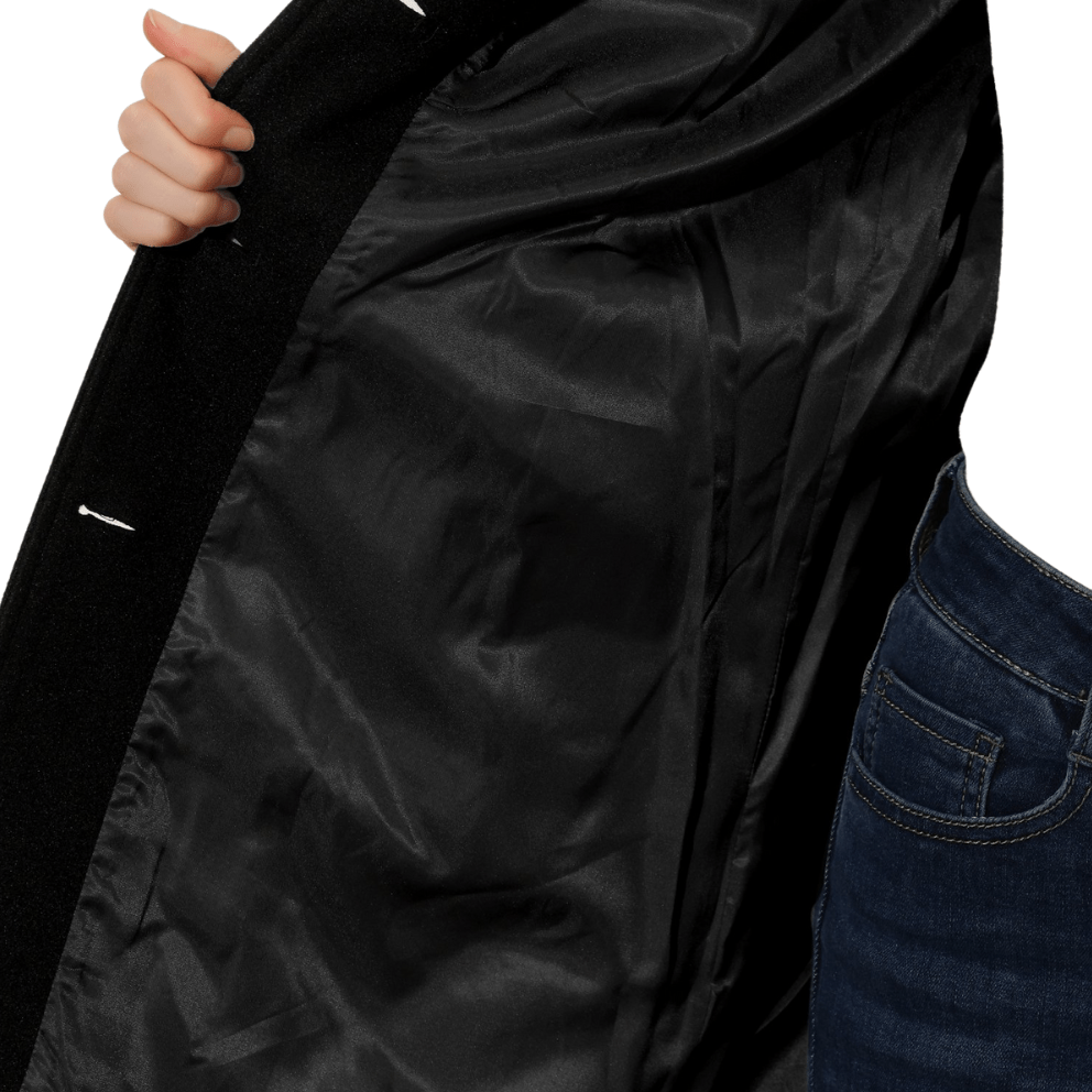 Elara — Manteau trapèze boutonné — Amielle Paris