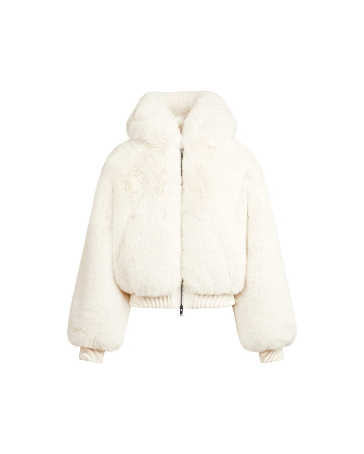 Elara — Blouson court en fausse fourrure — vue 7