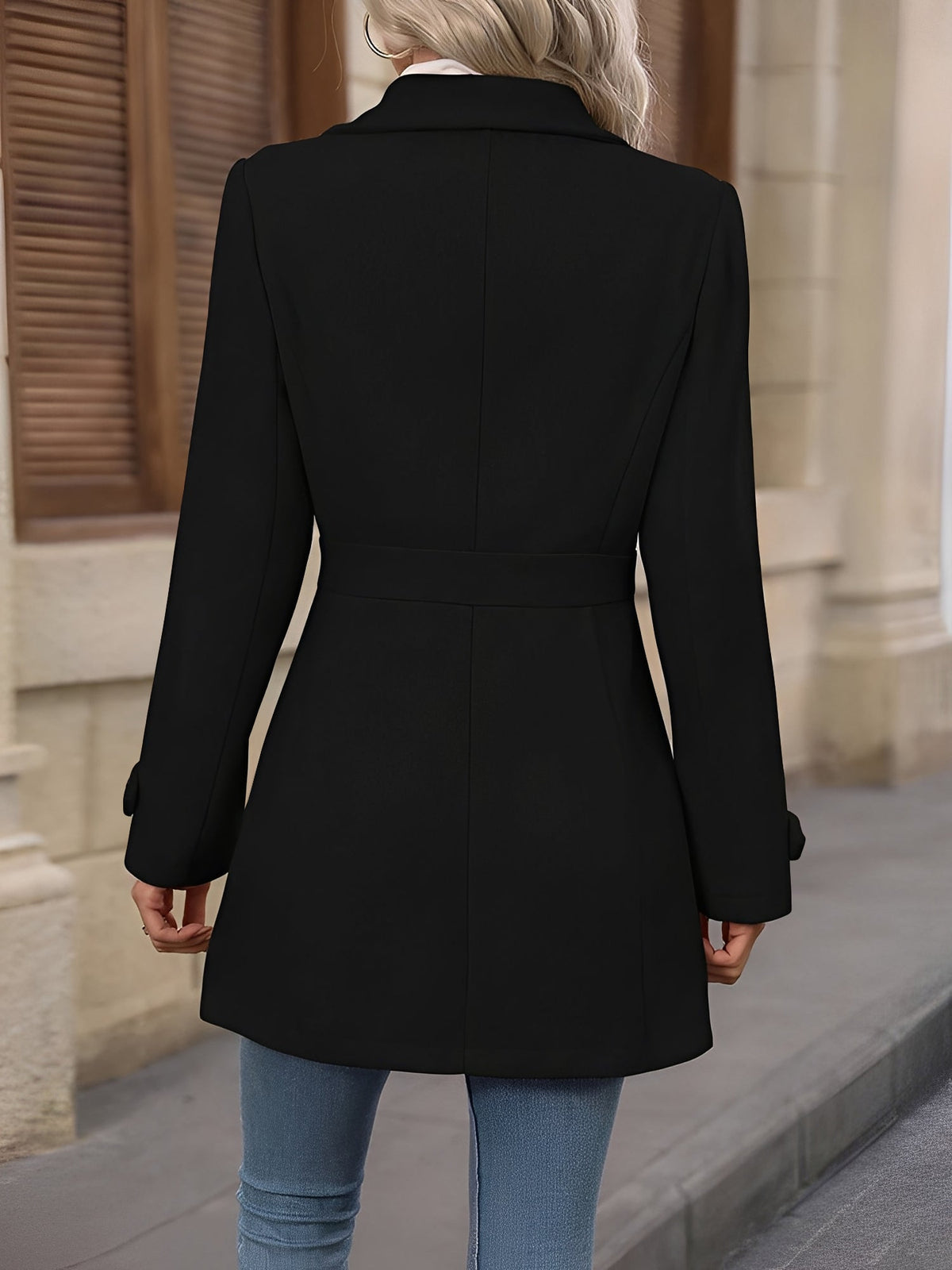 Evelyn — Manteau à pattes de taille réglables — Amielle Paris