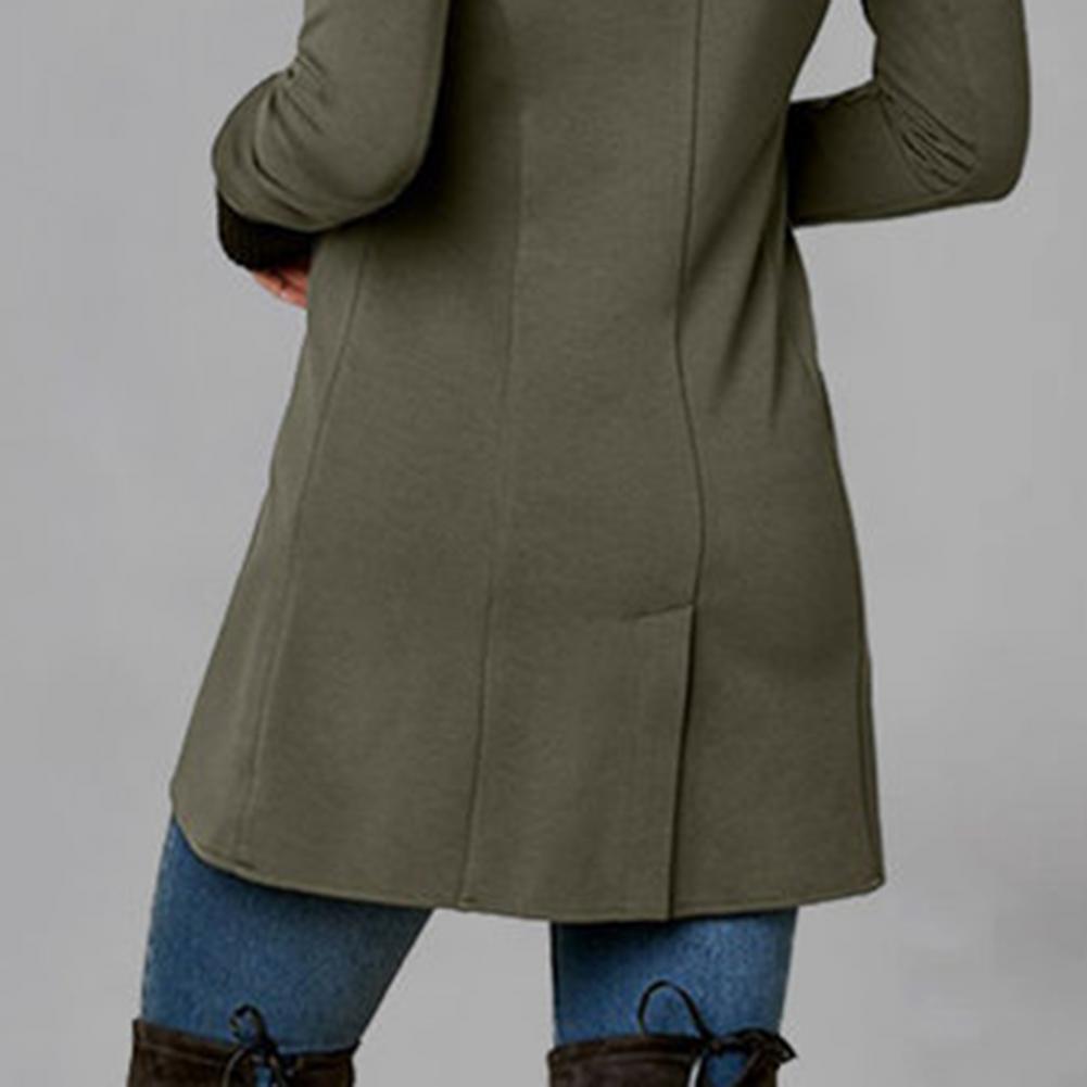 Manteau boutonné à col officier — Amielle Paris