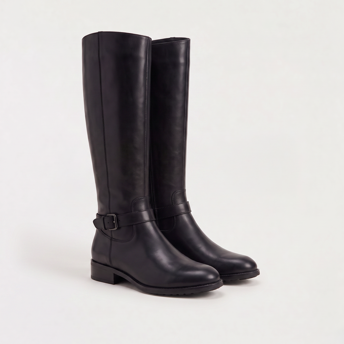 Bottes cavalières à bride et zip intérieur — Amielle Paris — vue 7