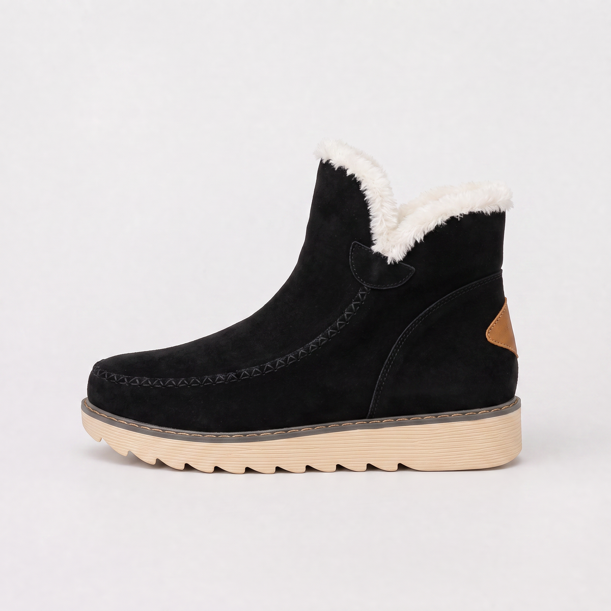 Bottes d’hiver doublées de polaire à semelle crantée — Amielle Paris — vue 6