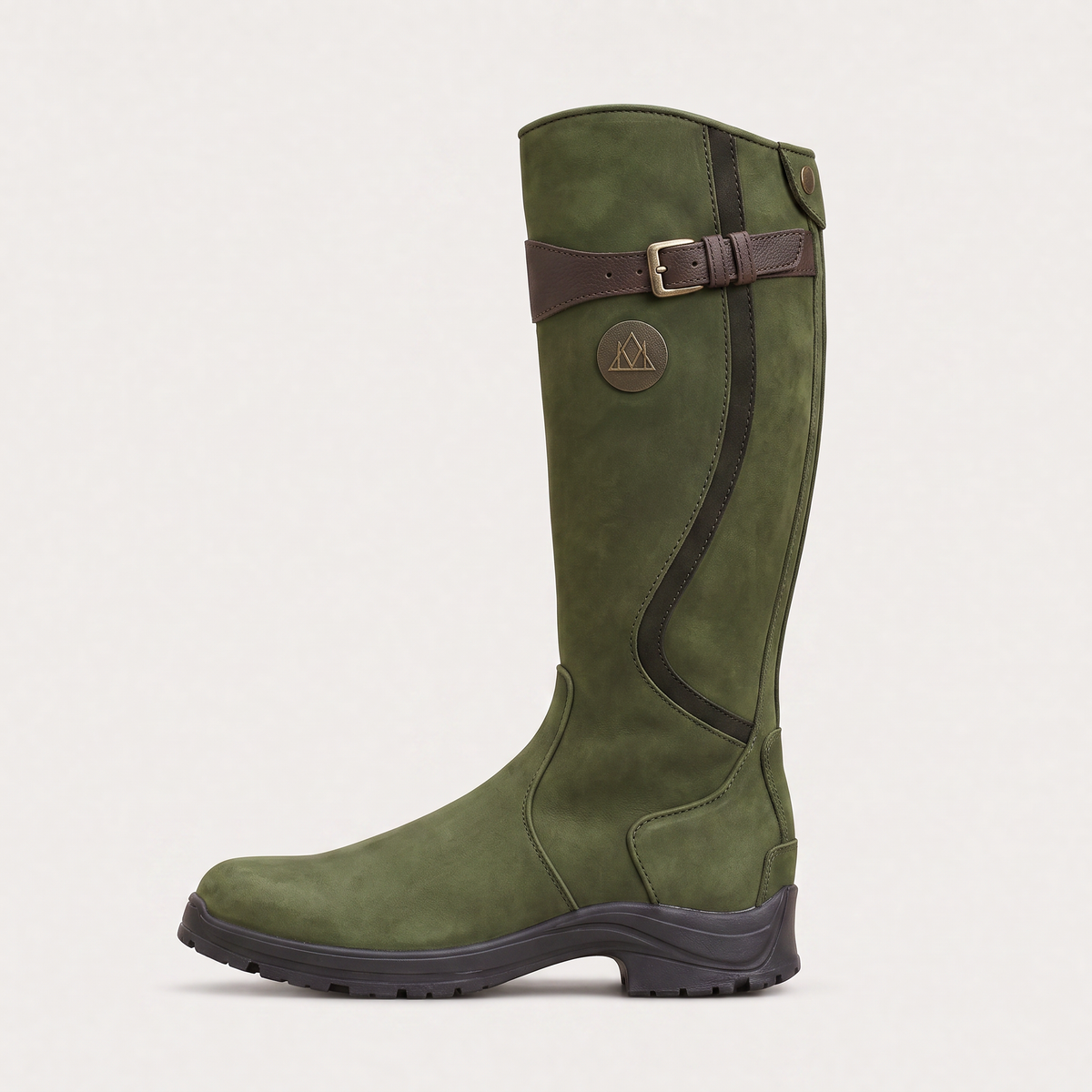 Bottes cavalières à boucle et semelle crantée — Amielle Paris — vue 7