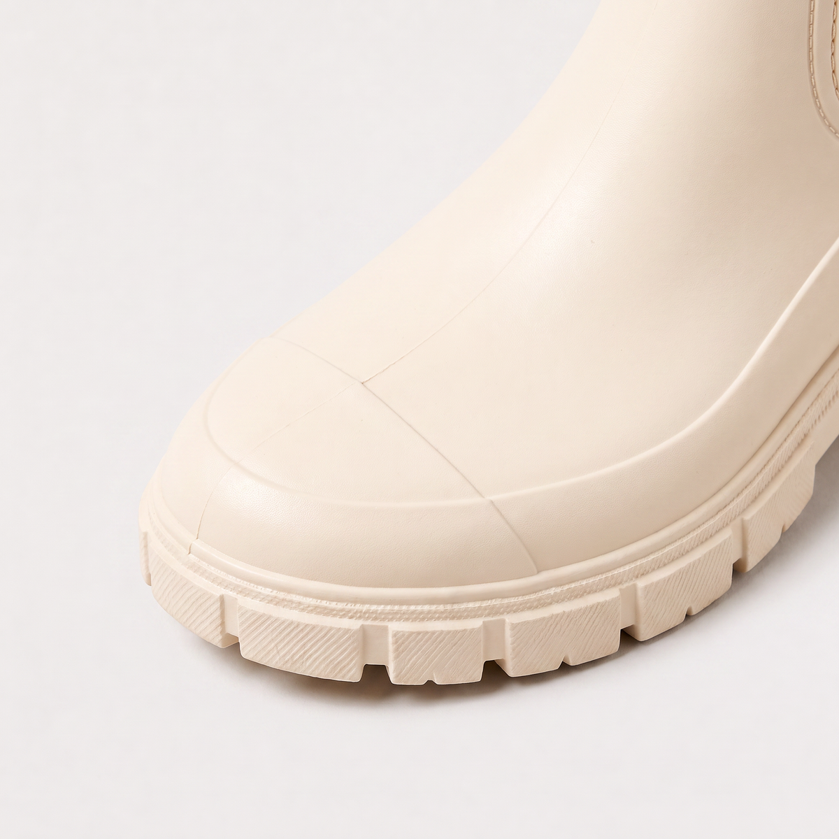Bottines Chelsea à élastiques côtelés et semelle épaisse — Amielle Paris — vue 3