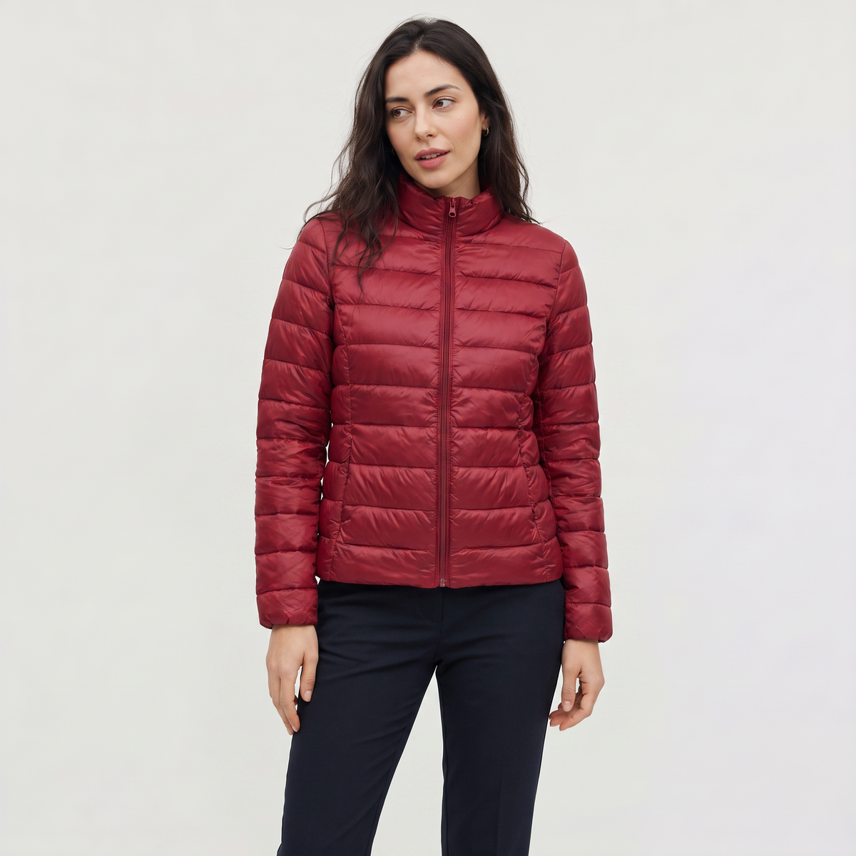 Veste matelassée légère à col montant — Amielle Paris — vue 12