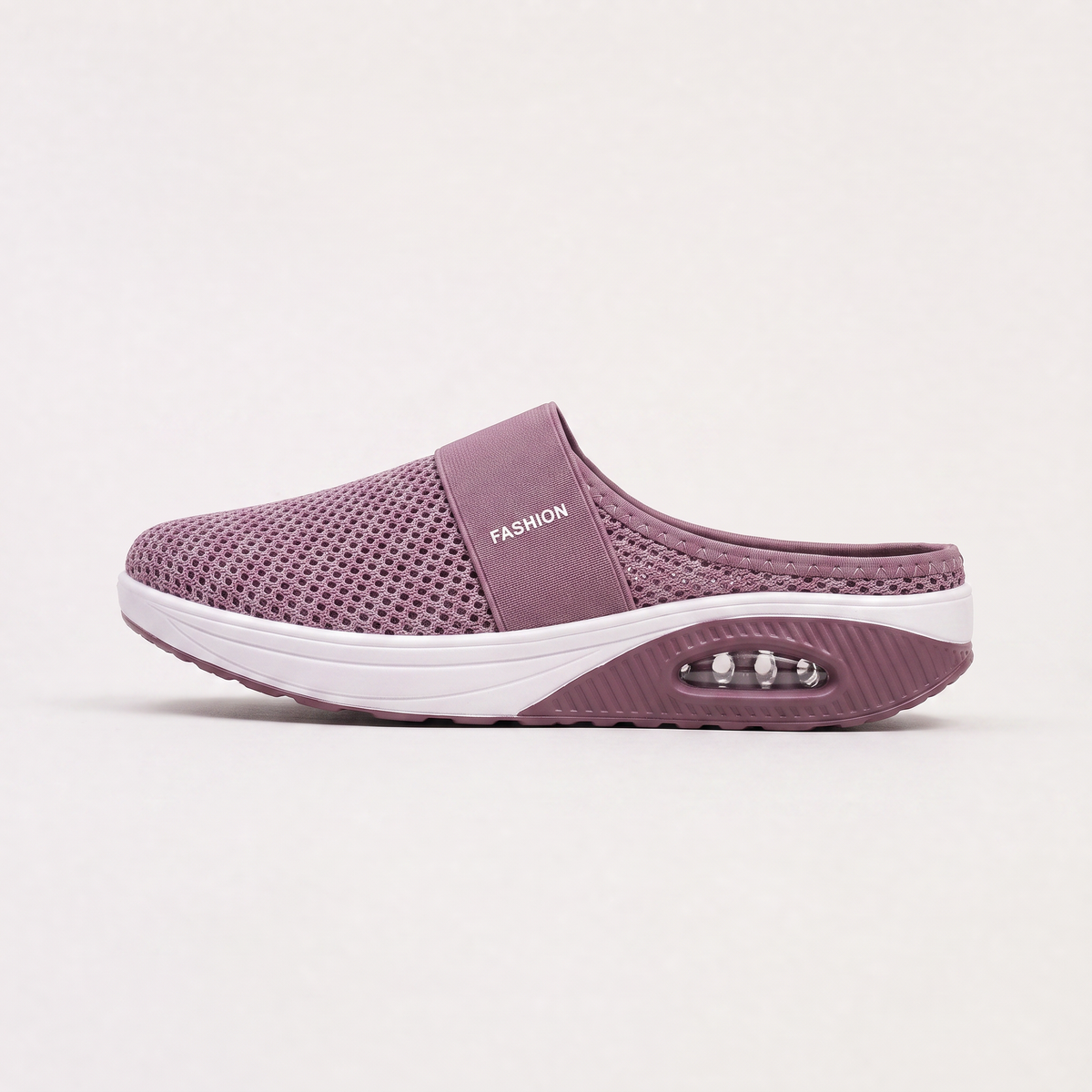 Baskets ouvertes au talon en maille — Amielle Paris — vue 8